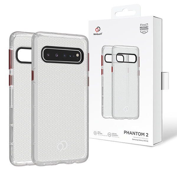 Nimbus9 Phantom2 Case for Samsung Galaxy S10 5G - Clear