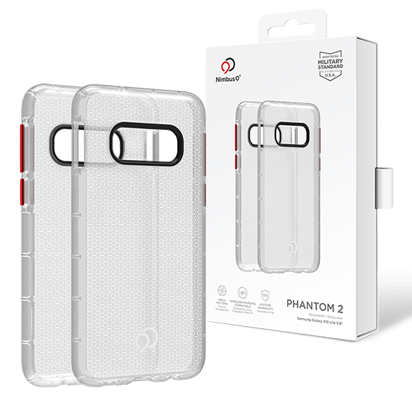 Nimbus9 Phantom2 Case for Samsung Galaxy S10e - Clear