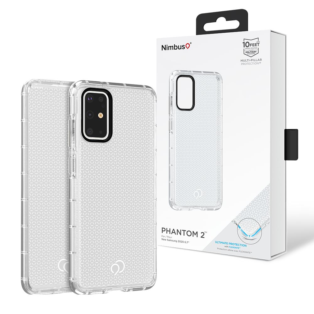 Nimbus9 Phantom2 Case for Samsung Galaxy S20+ - Clear